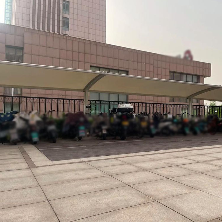 南岔县膜结构电动车棚